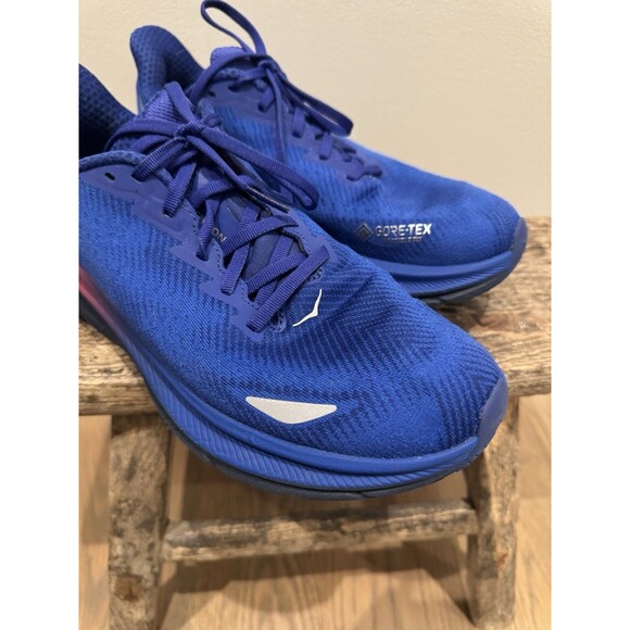 9.5 Hoka One One HOKA Clifton 9 GORE-TEX Dazzling Blue Women Water Resistant - Picture 16 of 16